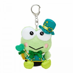 Sanrio Keroppi Plush Mascot (Love You More Series) Sanrio Characters Keychain USA | DQVNK-7491