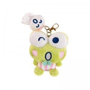 Sanrio Keroppi Plush Mascot (Teru Teru and Me Series) Sanrio Characters Keychain USA | VUOQR-3170