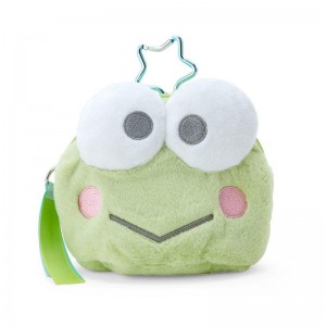 Sanrio Keroppi Plush Mini Face Bags Pouch USA | APMJZ-3984