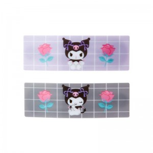 Sanrio Kuromi 2-Piece Hair Set Accessories Clip USA | JKEBR-4785