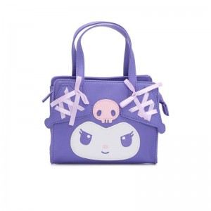 Sanrio Kuromi 2-Way Mini Purple (Dainty Doll Series) Sanrio Characters Handbag USA | NAHWB-1830