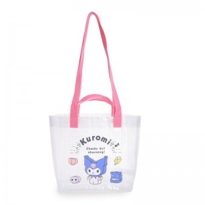 Sanrio Kuromi 2-Way Vinyl (Besties Friend Series) Sanrio Characters Tote USA | XZAQF-5803