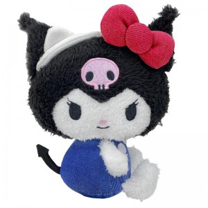 Sanrio Kuromi 6" Mascot Plush (Hello, Everyone! Series) Sanrio Characters Plushies USA | CGYVK-8761