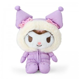 Sanrio Kuromi 6" Plush (Winter Snowsuit Series) Sanrio Characters Plushies USA | QTPSE-0538