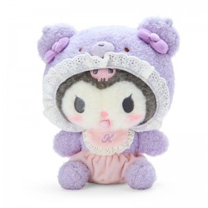 Sanrio Kuromi 8" Plush (Baby Bear Series) Sanrio Characters Plushies USA | SOLIP-3760