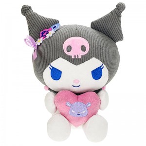 Sanrio Kuromi 8" Plush (Charming Florals Series) Sanrio Characters Plushies USA | JONFB-9715