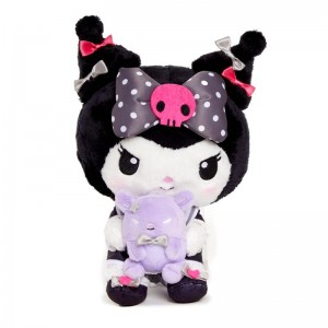 Sanrio Kuromi 8" Plush (Dainty Doll Series) Sanrio Characters Plushies USA | SRGLT-1765