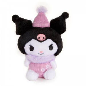 Sanrio Kuromi 8" Plush (Frosty Flurries Series) Sanrio Characters Plushies USA | NFOMB-8716