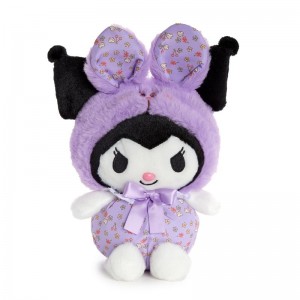 Sanrio Kuromi 9" Plush (Darling Daisies Series) Sanrio Characters Plushies USA | TYEJM-8036