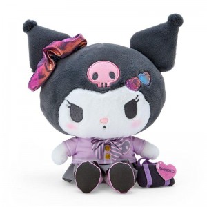 Sanrio Kuromi 9" Plush (Sanrio Academy Series) Sanrio Characters Plushies USA | PTZWQ-1726