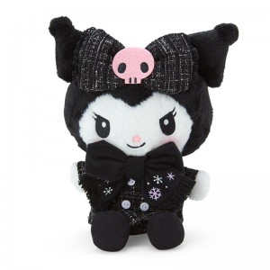 Sanrio Kuromi 9" Plush (Winter Tweed Series) Sanrio Characters Plushies USA | OPTBM-0562