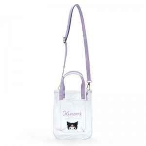 Sanrio Kuromi Clear 2-Way Mini Sanrio Characters Tote USA | YMVPJ-1802