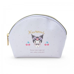 Sanrio Kuromi Crescent Zipper Bags Pouch USA | RWHXV-5401