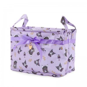 Sanrio Kuromi Fabric Storage Bin (Royal Princess Series) Sanrio Characters Bin USA | MZOJR-1296