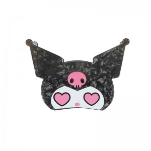 Sanrio Kuromi Heart Eyes Hair Sanrio Characters Clip USA | CSDON-7502