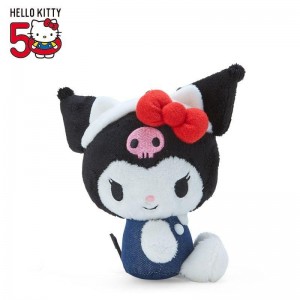 Sanrio Kuromi Mascot Plush (Hello, Everyone! Series) Accessories Keychain USA | DNSOH-4580