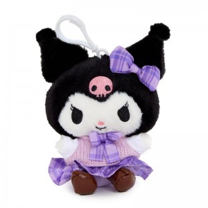 Sanrio Kuromi Mascot (Uniform Series) Accessories Keychain USA | GEKNX-4923