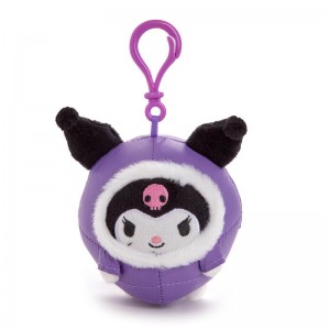 Sanrio Kuromi Mascot (Winter Puffer Series) Sanrio Characters Clip USA | VCRFX-1850