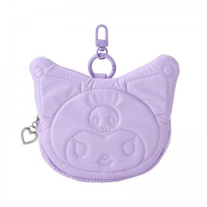 Sanrio Kuromi Mini ID Zip (Winter Snowsuit Series) Sanrio Characters Pouch USA | SCQPE-6179