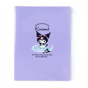 Sanrio Kuromi Multi-Pocket Sanrio Characters File Folder USA | KSWBR-2816