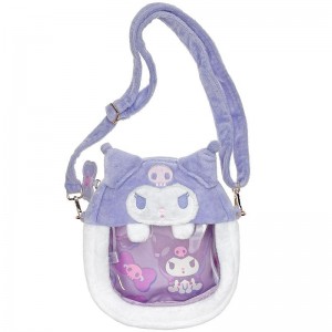 Sanrio Kuromi Plush Bags Crossbody Bag USA | LTEWV-3890