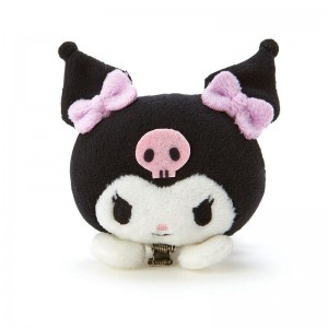 Sanrio Kuromi Plush Hair Accessories Clip USA | OJXFK-5731