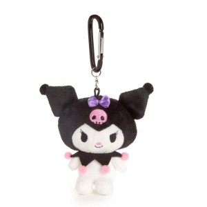 Sanrio Kuromi Plush Mascot Carabiner Accessories Keychain USA | DZSJF-2038