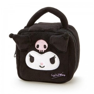 Sanrio Kuromi Plush Travel Bags Pouch USA | IMHPY-2804