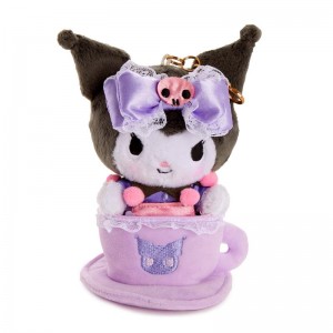 Sanrio Kuromi Soft Mascot Plush (Cafe Series) Sanrio Characters Plushies USA | EOFDC-5709