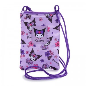 Sanrio Kuromi (SpKimono Series) Sanrio Characters Phone Bag USA | FDXGP-3059