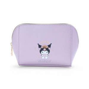 Sanrio Kuromi Zipper (Dainty Tiara Series) Sanrio Characters Pouch USA | DXNOW-4695