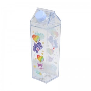 Sanrio Kuromi x Care Bears Milk Carton Sanrio Characters Water Bottle USA | NHCQJ-9183