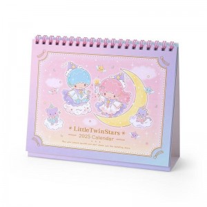 Sanrio LittleTwinStars 2025 Desk Sanrio Characters Calendar USA | JBEZU-6327