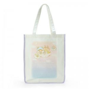 Sanrio LittleTwinStars (Fluffy Cloud Series) Sanrio Characters Tote USA | MSCAW-7450