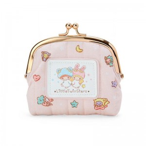 Sanrio LittleTwinStars Kiss Lock (Fluffy Cloud Series) Sanrio Characters Pouch USA | FARUW-8957