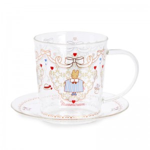 Sanrio Marron Cream and Saucer Set Sanrio Characters Cup And Saucer Set USA | RWTMI-7628