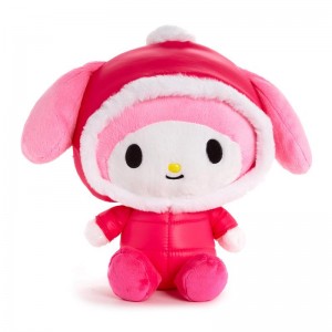 Sanrio My Melody 12" Plush (Winter Puffer Series) Sanrio Characters Plushies USA | VQDHP-5846