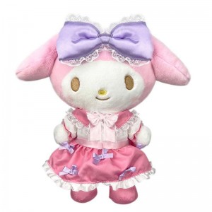 Sanrio My Melody 8" Plush (Floral Garden Party Series) Sanrio Characters Plushies USA | PFQLX-0638