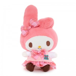 Sanrio My Melody 8" Plush (Uniform Series) Sanrio Characters Plushies USA | TEYAB-6823