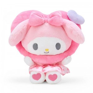 Sanrio My Melody 9" Plush (Big Heart Series) Sanrio Characters Plushies USA | NLMOC-9174