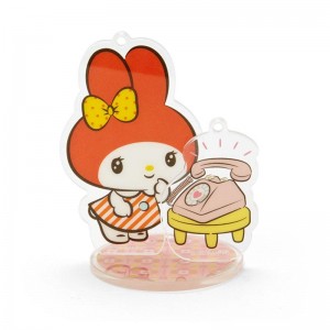 Sanrio My Melody Acrylic and Stand (Retro Room Series) Sanrio Characters Keychain USA | PRGTX-8945