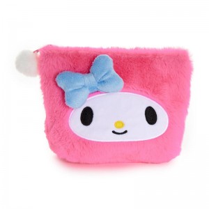 Sanrio My Melody Classic Plush Zipper Bags Pouch USA | YNZTX-7129