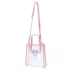 Sanrio My Melody Clear Convertible Mini Sanrio Characters Tote USA | PDOUF-6509