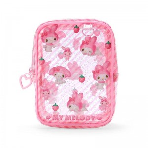 Sanrio My Melody Clear Mini Zipper Bags Pouch USA | BWPMQ-6983