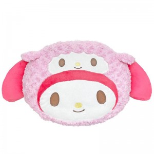 Sanrio My Melody Cozy Pals Face Plush Sanrio Characters Plushies USA | WZFVL-8327