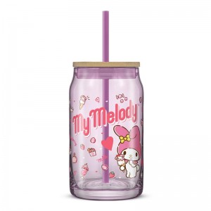 Sanrio My Melody Favorite Flavor Lidded Sanrio Characters Tumbler USA | GKAFS-6183