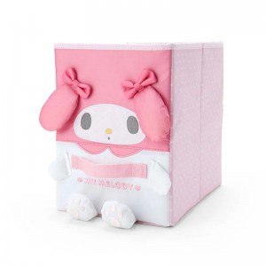 Sanrio My Melody Foldable (Small) Sanrio Characters Storage Box USA | ODLJG-9657