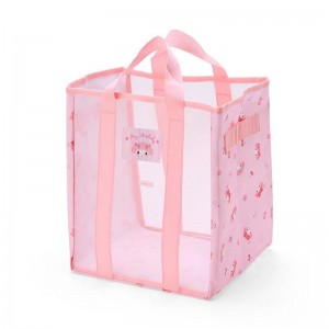 Sanrio My Melody Mesh Storage (Medium) Sanrio Characters Tote USA | VDKUL-0819