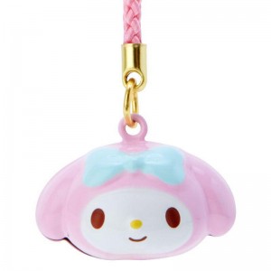 Sanrio My Melody Mini Mascot Bell Charm Accessories Keychain USA | HFUYS-5693