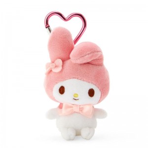 Sanrio My Melody Plush Mascot All My Heart Accessories Keychain USA | KWPNZ-6978